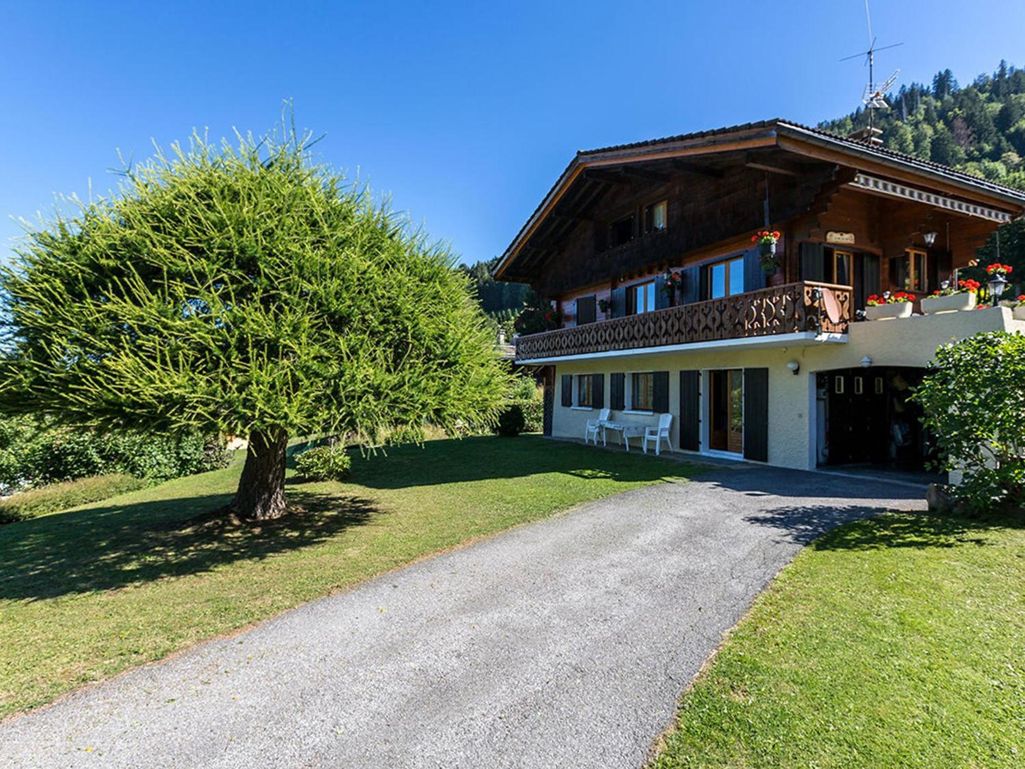 Rez De Chalet Calme Avec Terrasse - 2 Chambres, Proche Pistes A La Clusaz - Fr-1-437-10 Kültér fotó
